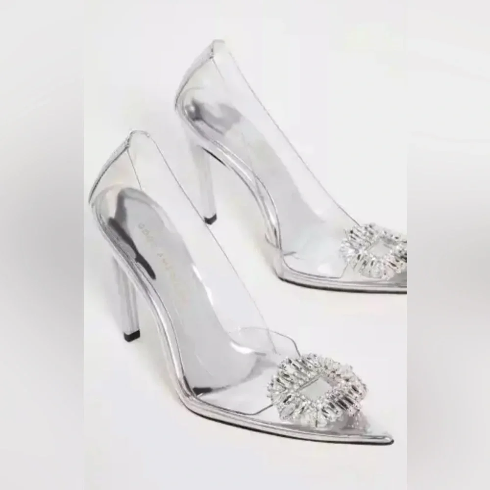 Good American Cinderella Heel, Sz Various Sizes NIB - Picture 2 of 13